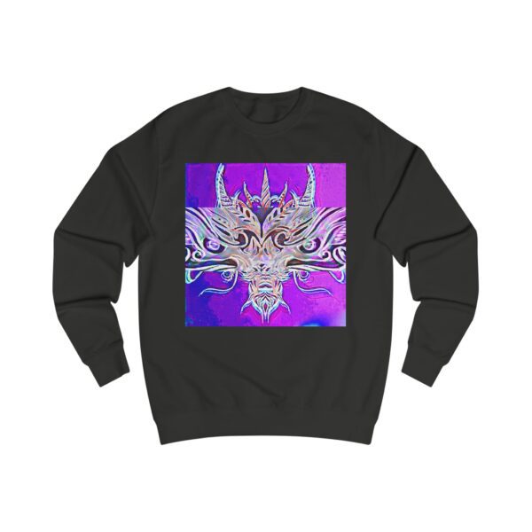 Bohemian Dragon Unisex Sweatshirt - Vibrant Artistic Design for Creative Souls - Image 3