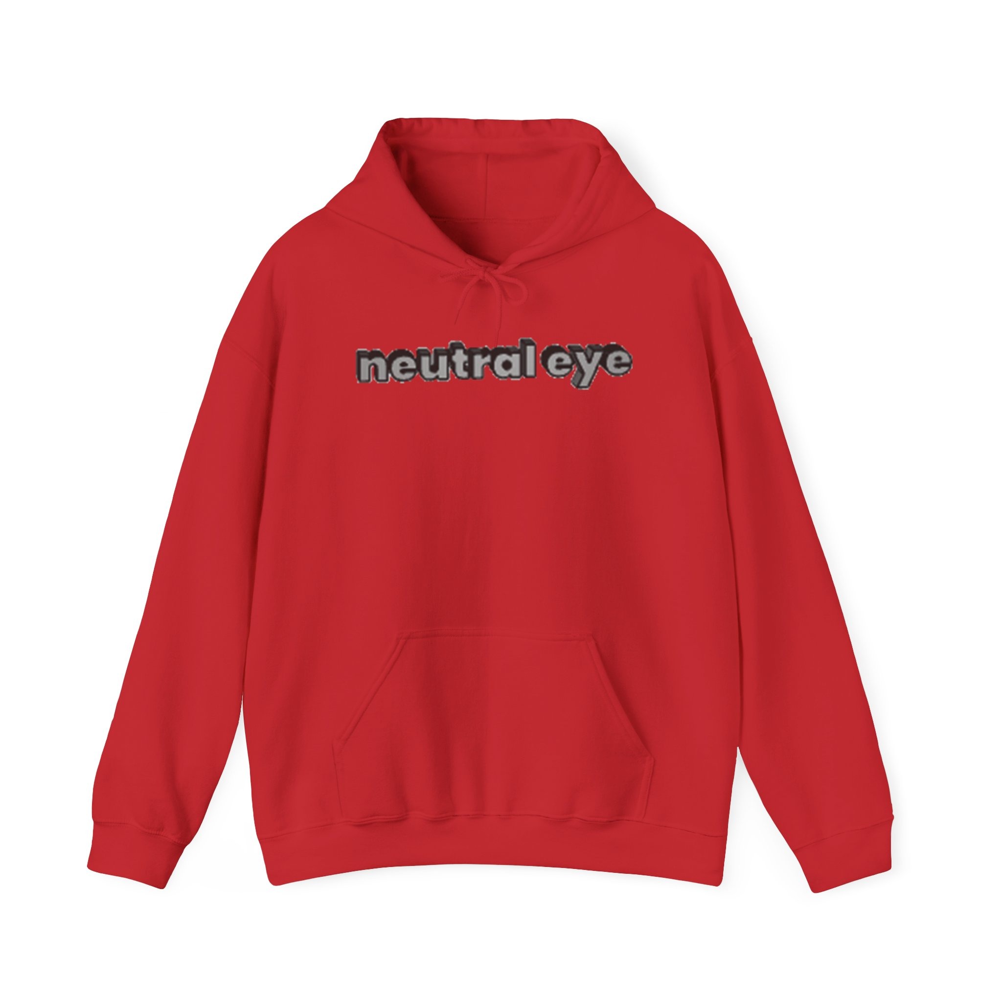 neutral eye Logo Font Hooded Sweatshirt - Image 17