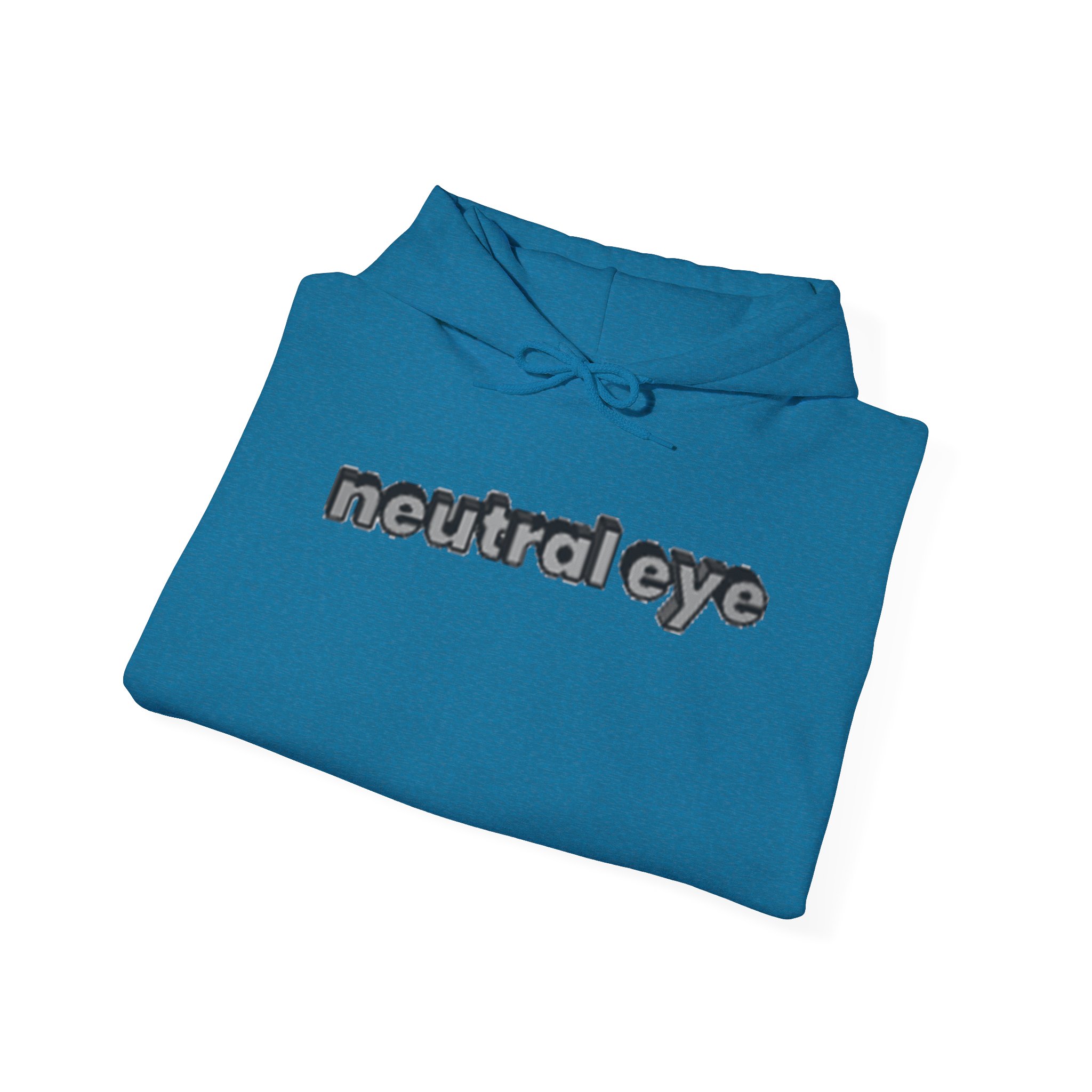 neutral eye Logo Font Hooded Sweatshirt - Image 12