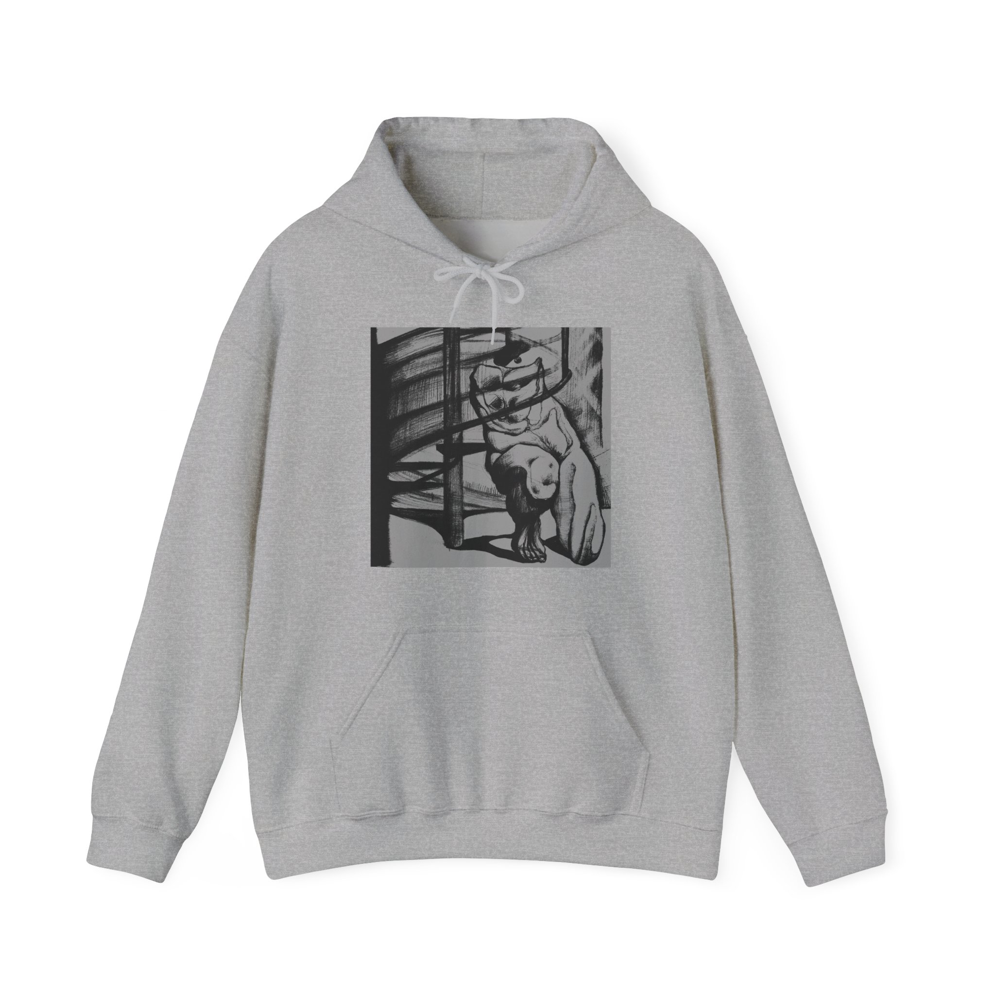 Echoscapes Album Cover Hooded Sweatshirt - David Monos