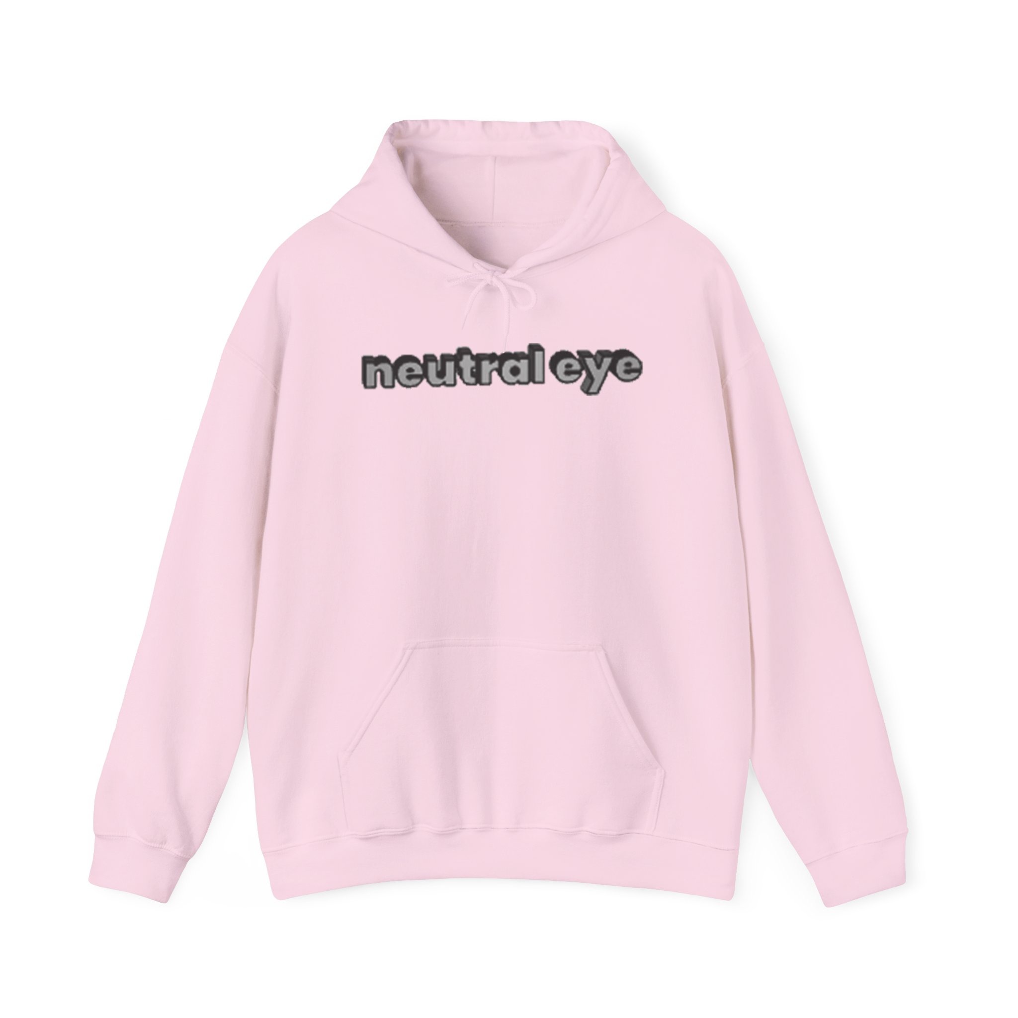 neutral eye Logo Font Hooded Sweatshirt - Image 13